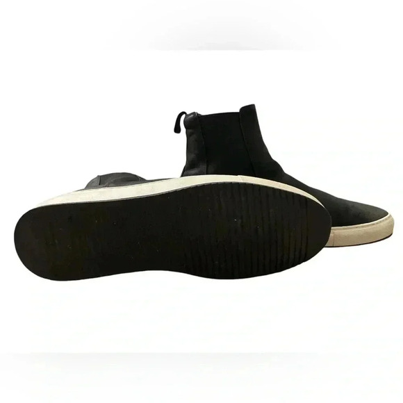 Taft Leather pull on high top sneakers - Picture 4 of 6